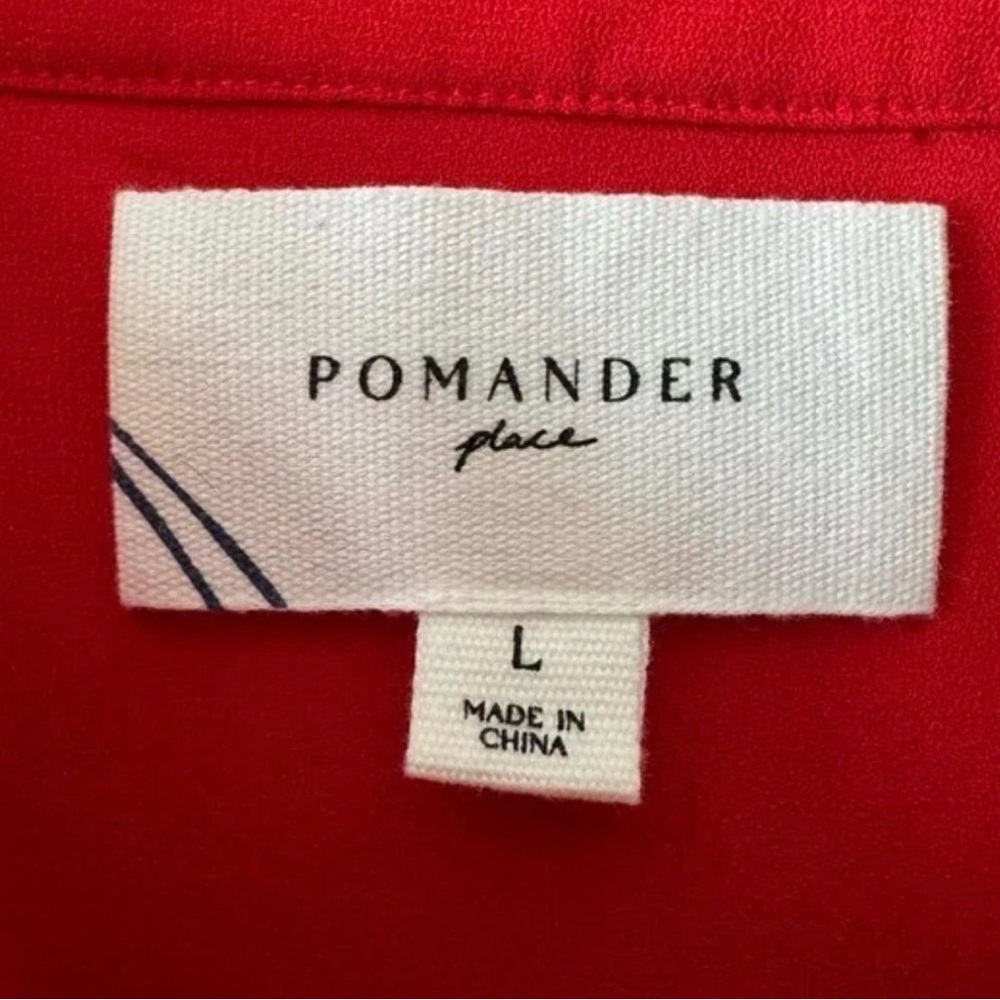 Pomander Place for Tuckernuck Red Tiered Sleeveless Dress – Size L - Picture 5 of 5